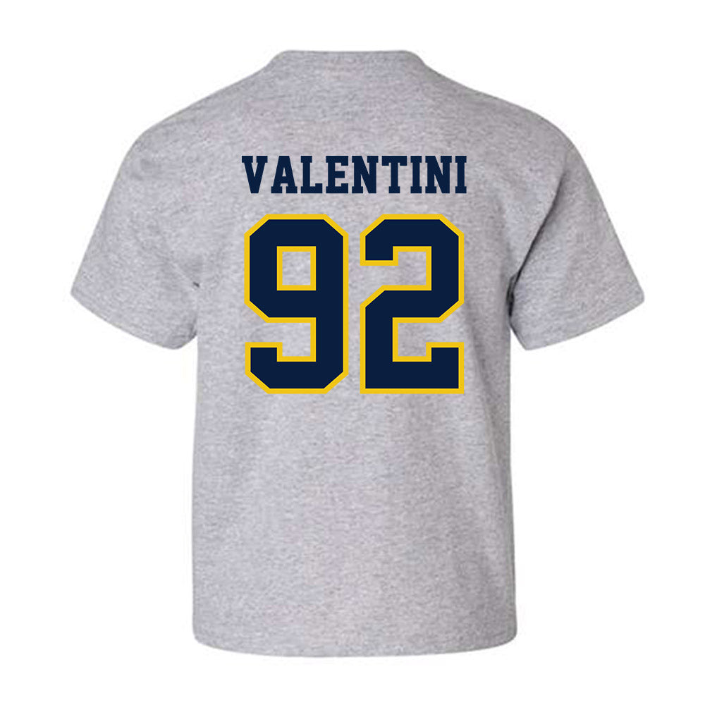 Michigan - NCAA Men's Ice Hockey : Adam Valentini - Classic Shersey Youth T-Shirt-1