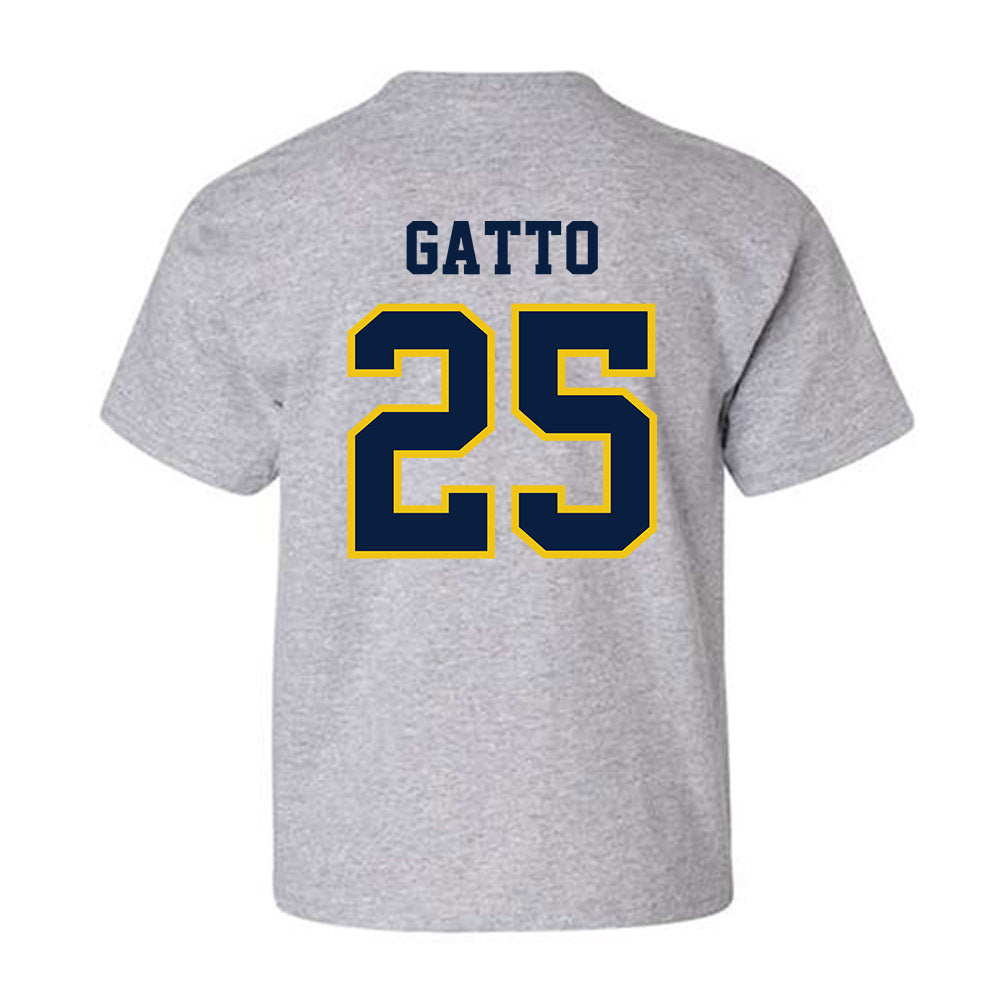 Michigan - NCAA Men's Lacrosse : Alex Gatto - Classic Shersey Youth T-Shirt-1