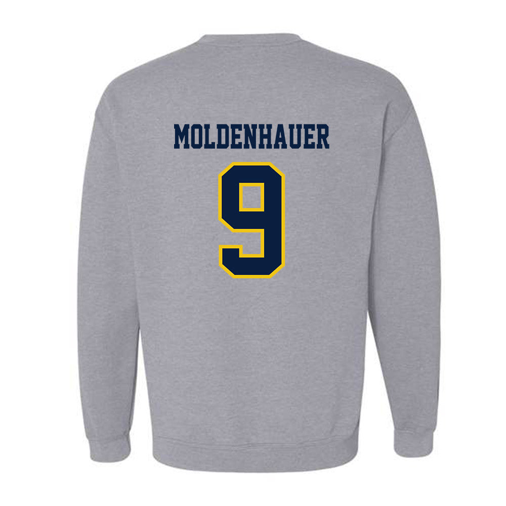 Michigan - NCAA Men's Ice Hockey : Nick Moldenhauer - Classic Shersey Crewneck Sweatshirt-1