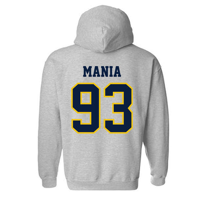 Michigan - NCAA Men's Ice Hockey : Matthew Mania - Classic Shersey Hooded Sweatshirt-1