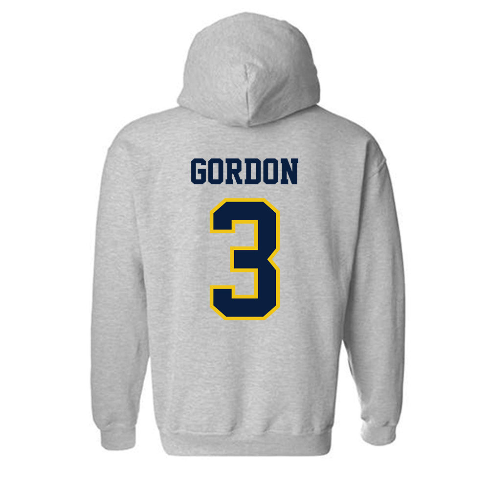 Michigan - NCAA Women's Volleyball : Cymarah Gordon - Classic Shersey Hooded Sweatshirt-1