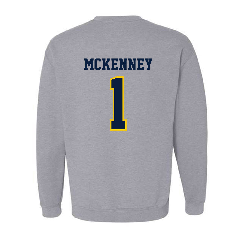 Michigan - NCAA Men's Basketball : Trey McKenney - Classic Shersey Crewneck Sweatshirt-1