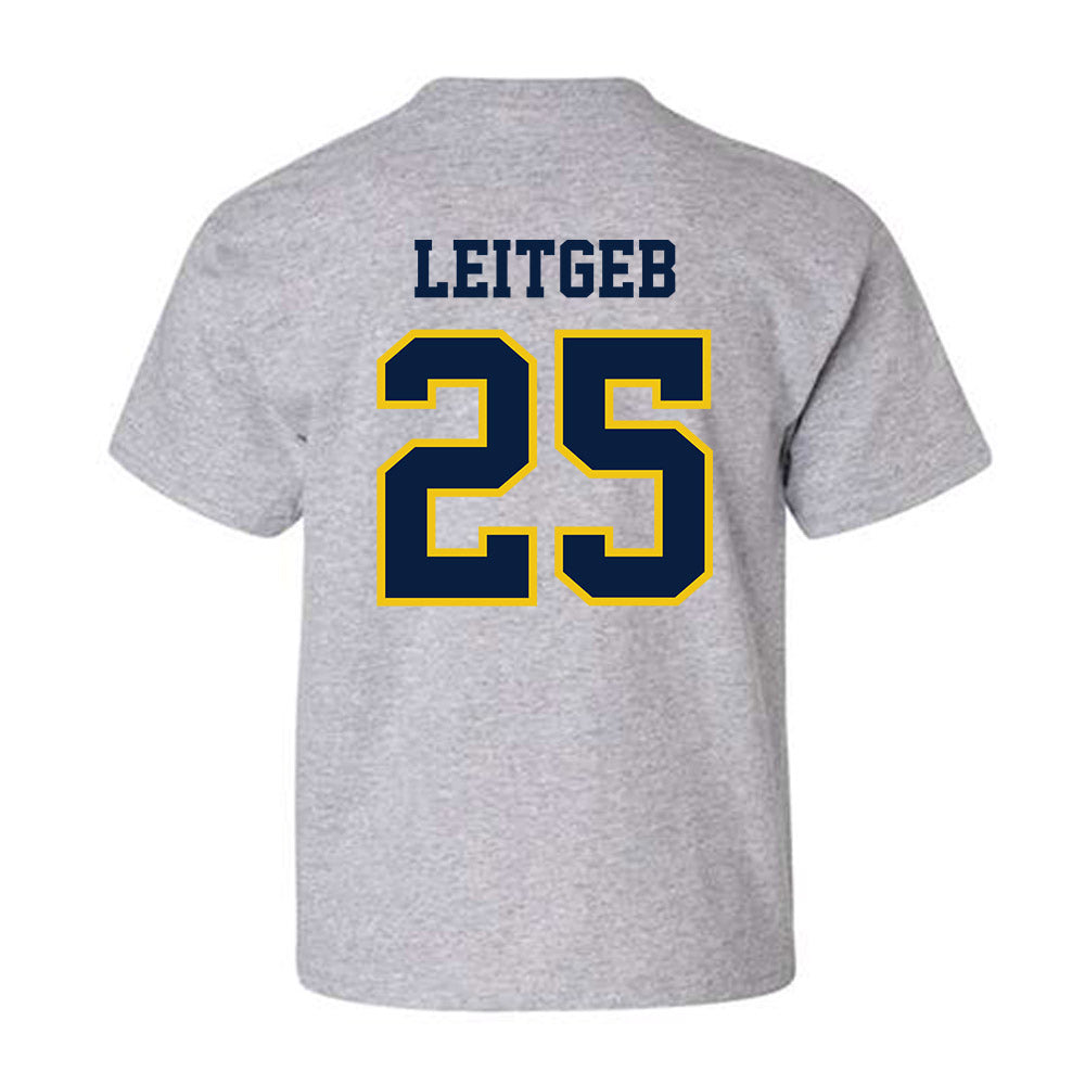 Michigan - NCAA Baseball : Brock leitgeb - Classic Shersey Youth T-Shirt-1