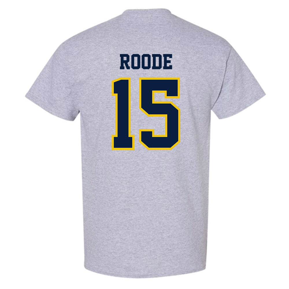 Michigan - NCAA Men's Lacrosse : Nick Roode - Classic Shersey T-Shirt-1