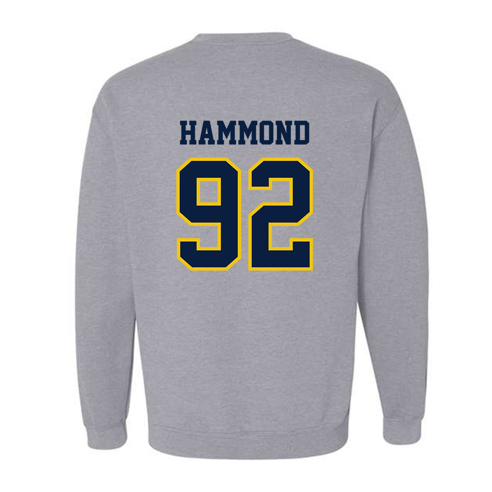 Michigan - NCAA Football : Ted Hammond - Classic Shersey Crewneck Sweatshirt-1
