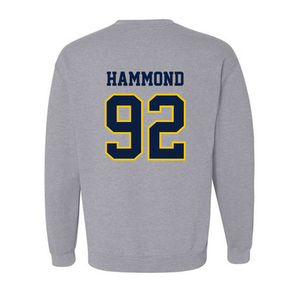 Michigan - NCAA Football : Ted Hammond - Classic Shersey Crewneck Sweatshirt-1
