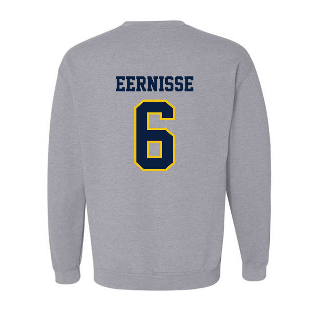 Michigan - NCAA Men's Ice Hockey : Josh Eernisse - Classic Shersey Crewneck Sweatshirt-1