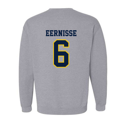 Michigan - NCAA Men's Ice Hockey : Josh Eernisse - Classic Shersey Crewneck Sweatshirt-1