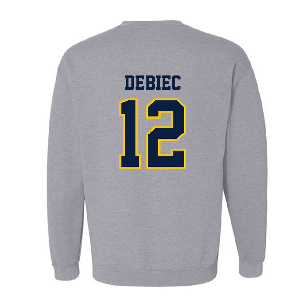 Michigan - NCAA Baseball : Max Debiec - Classic Shersey Crewneck Sweatshirt-1