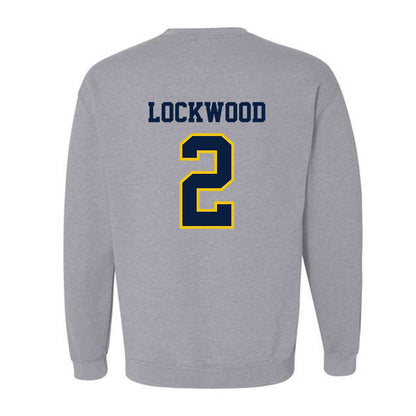 Michigan - NCAA Men's Lacrosse : Bo Lockwood - Classic Shersey Crewneck Sweatshirt-1