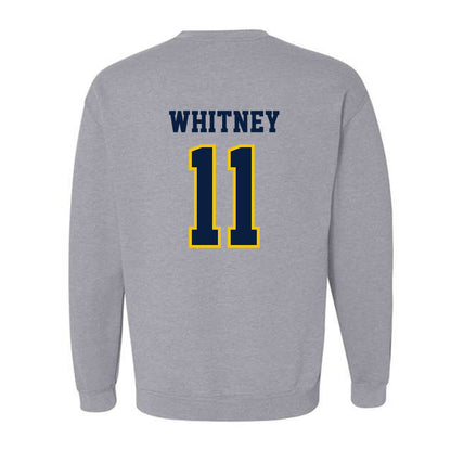 Michigan - NCAA Men's Lacrosse : Mason Whitney - Classic Shersey Crewneck Sweatshirt-1