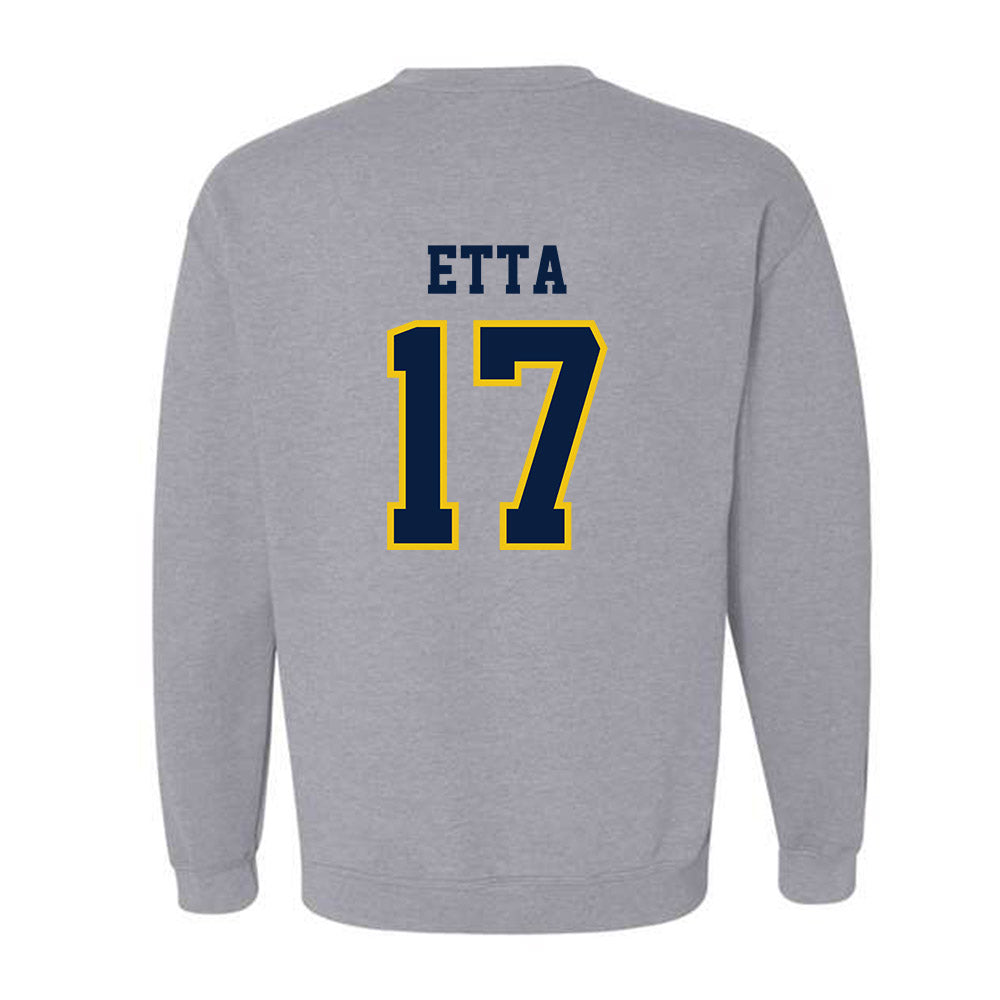 Michigan - NCAA Football : Enow Etta - Classic Shersey Crewneck Sweatshirt-1