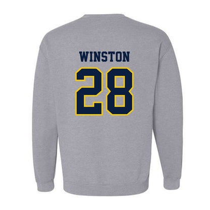 Michigan - NCAA Football : Kainoa Winston - Classic Shersey Crewneck Sweatshirt-1