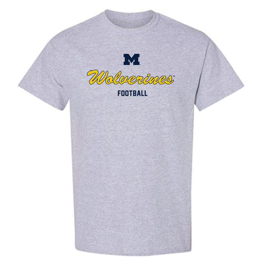 Michigan - NCAA Football : Mason Bonner - Classic Shersey T-Shirt-0