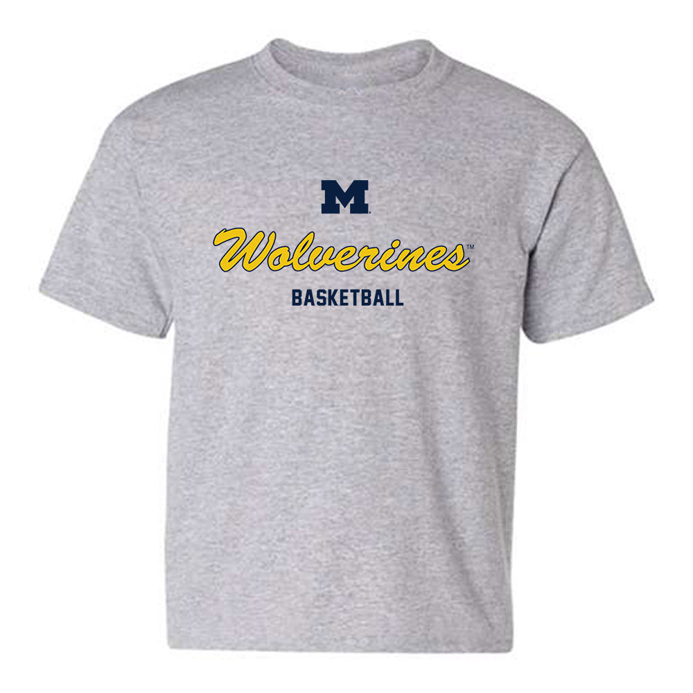 Michigan - NCAA Women's Basketball : Te'Yala Delfosse - Classic Shersey Youth T-Shirt-0