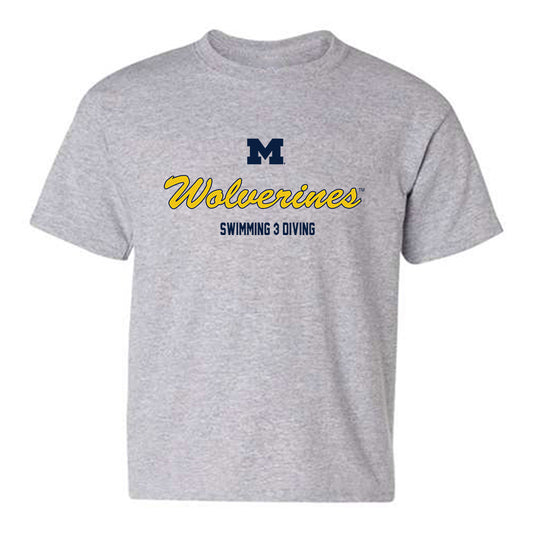 Michigan - NCAA Women's Swimming & Diving : Bella Sims - Classic Shersey Youth T-Shirt-0