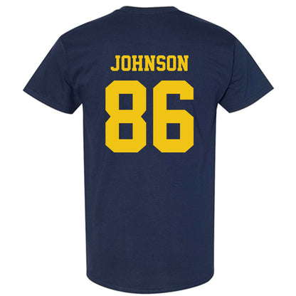 Michigan - NCAA Football : Travis Johnson - Sports Shersey T-Shirt-1