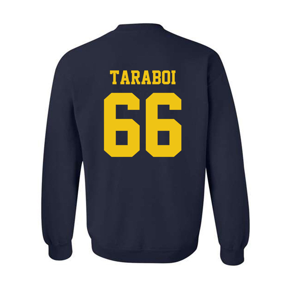 Michigan - NCAA Football : Dan Taraboi - Sports Shersey Crewneck Sweatshirt-1