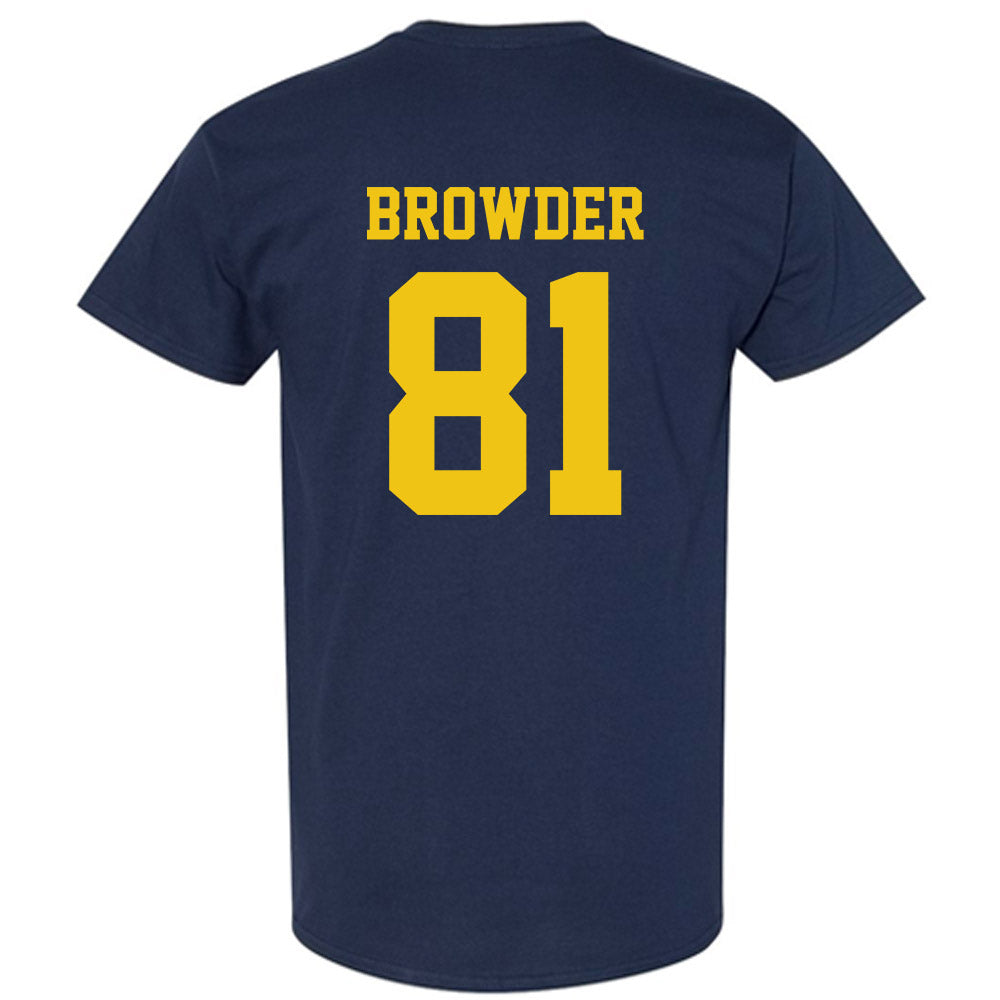 Michigan - NCAA Football : Jamar Browder - Sports Shersey T-Shirt-1