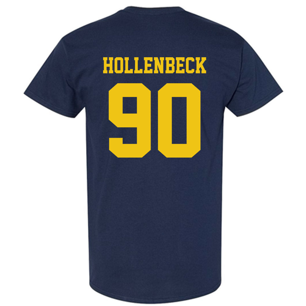 Michigan - NCAA Football : Hudson Hollenbeck - Sports Shersey T-Shirt-1