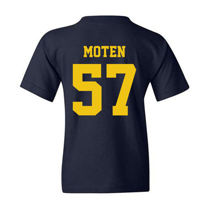 Michigan - NCAA Football : Travis Moten - Sports Shersey Youth T-Shirt-1