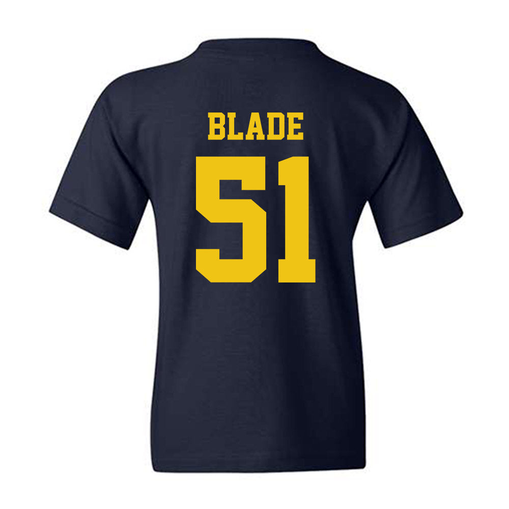 Michigan - NCAA Football : McHale Blade - Sports Shersey Youth T-Shirt-1