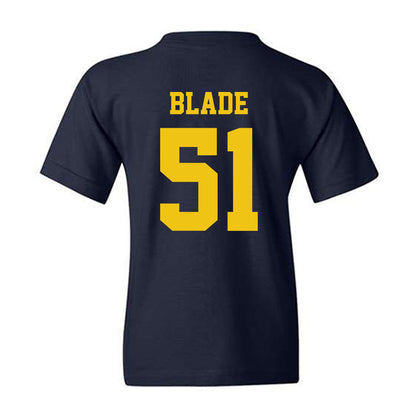 Michigan - NCAA Football : McHale Blade - Sports Shersey Youth T-Shirt-1