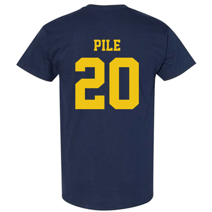 Michigan - NCAA Football : Jaylen Pile - Sports Shersey T-Shirt-1