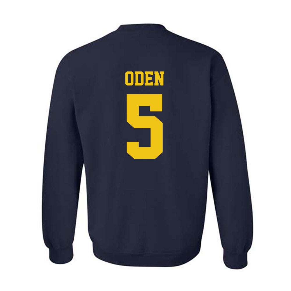 Michigan - NCAA Football : Jacob Oden - Sports Shersey Crewneck Sweatshirt-1
