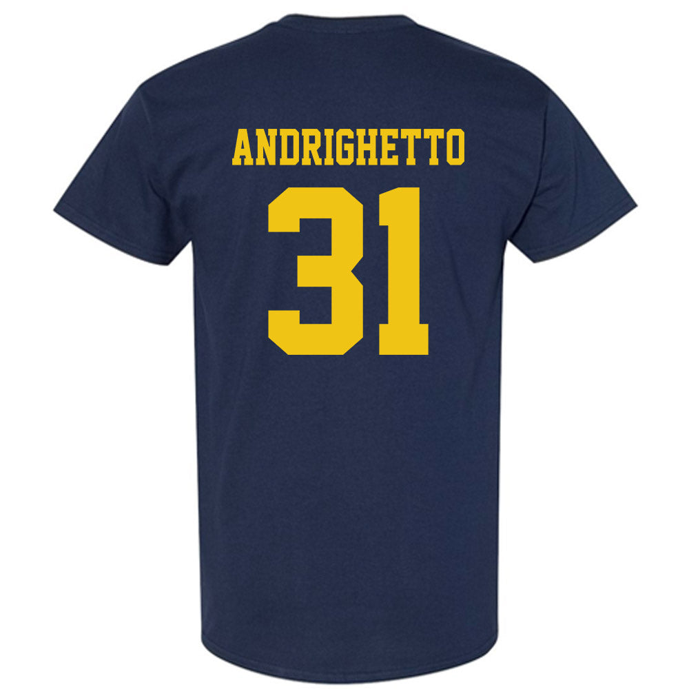 Michigan - NCAA Football : Nico Andrighetto - Sports Shersey T-Shirt-1