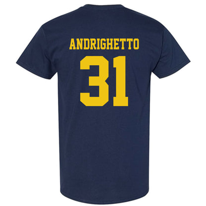 Michigan - NCAA Football : Nico Andrighetto - Sports Shersey T-Shirt-1