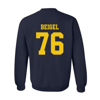 Michigan - NCAA Football : Manuel Beigel - Sports Shersey Crewneck Sweatshirt-1
