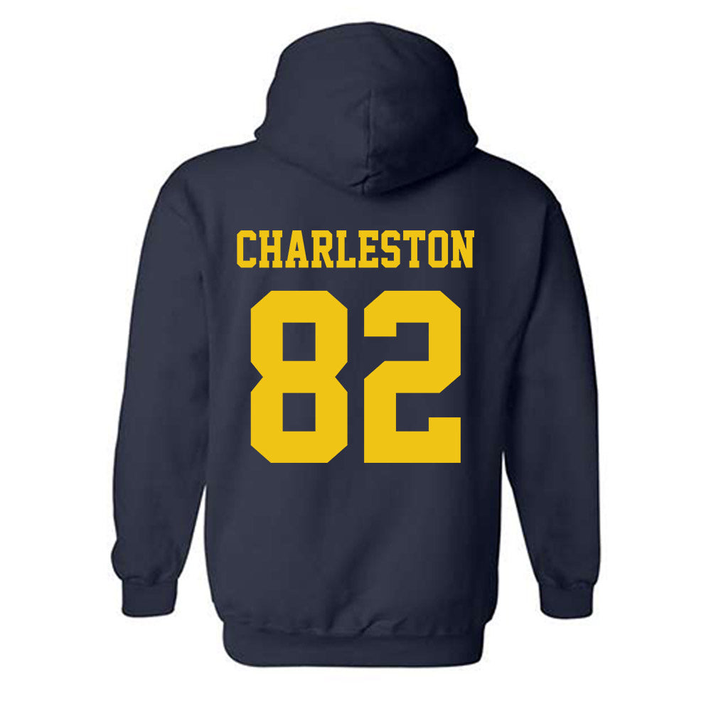 Michigan - NCAA Football : Cj Charleston - Sports Shersey Hooded Sweatshirt-1