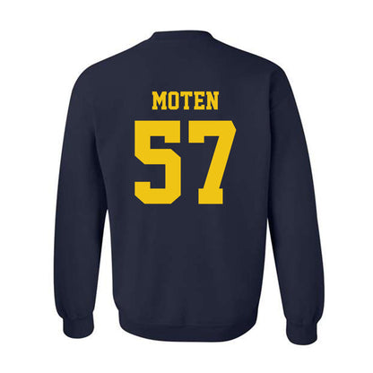 Michigan - NCAA Football : Travis Moten - Sports Shersey Crewneck Sweatshirt-1