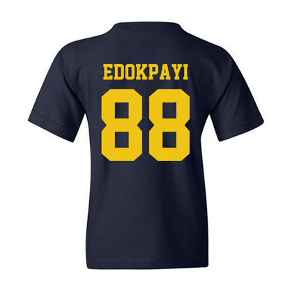 Michigan - NCAA Football : Lugard Edokpayi - Sports Shersey Youth T-Shirt-1