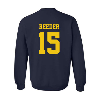 Michigan - NCAA Football : Aden Reeder - Sports Shersey Crewneck Sweatshirt-1