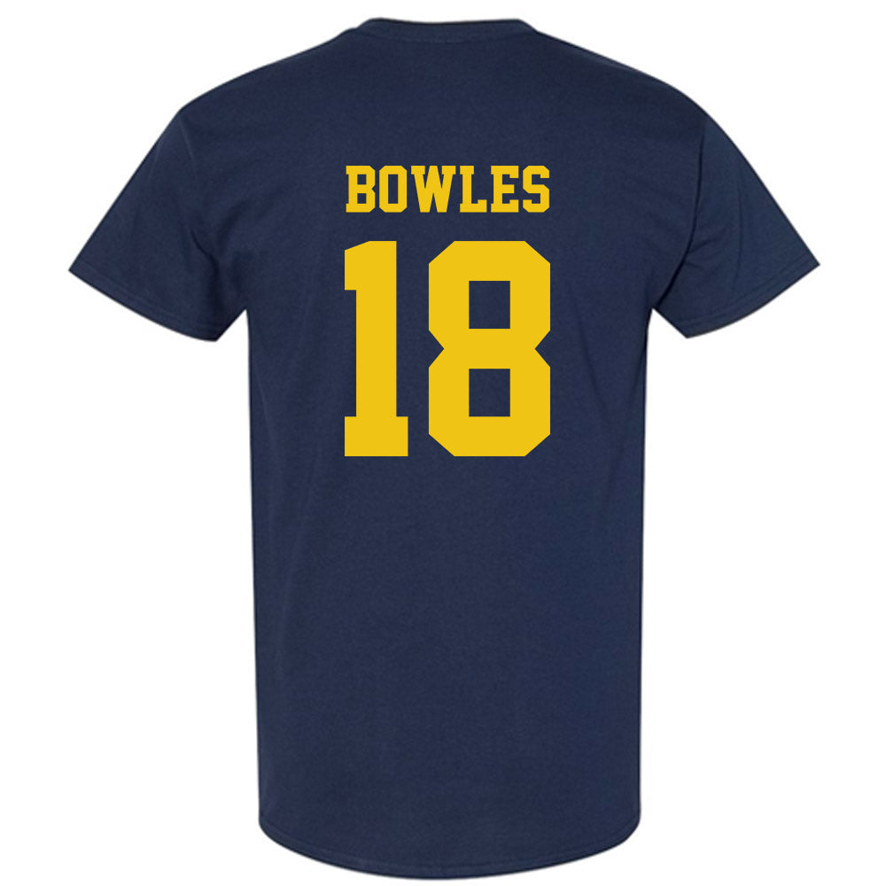 Michigan - NCAA Football : Troy Bowles - Sports Shersey T-Shirt-1