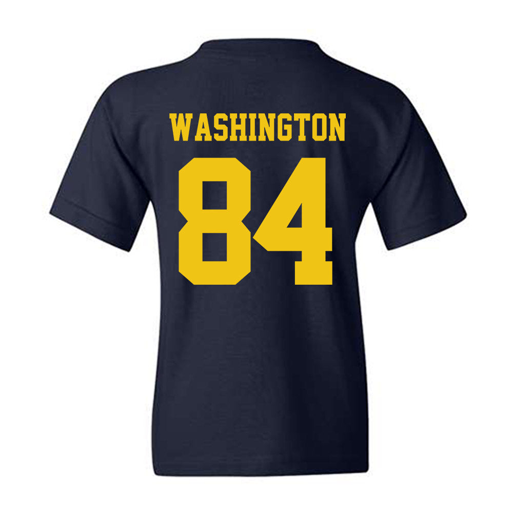 Michigan - NCAA Football : Jacob Washington - Sports Shersey Youth T-Shirt-1