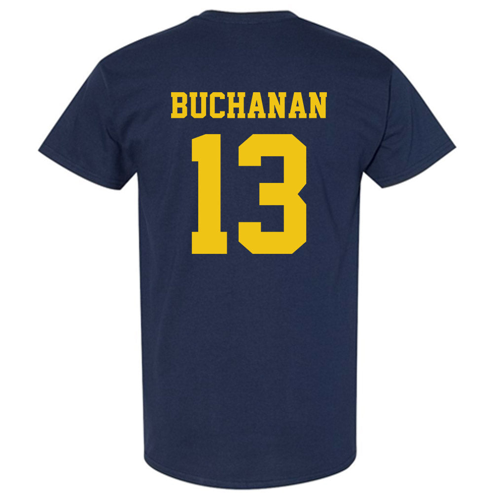 Michigan - NCAA Football : JJ Buchanan - Sports Shersey T-Shirt-1