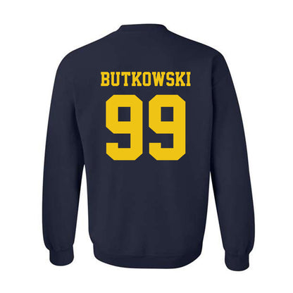 Michigan - NCAA Football : Trey Butkowski - Sports Shersey Crewneck Sweatshirt-1