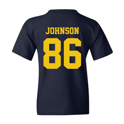 Michigan - NCAA Football : Travis Johnson - Sports Shersey Youth T-Shirt-1