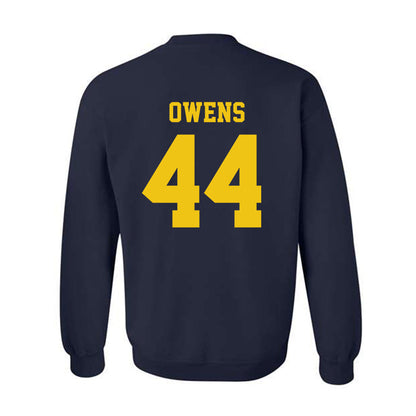 Michigan - NCAA Football : Eli Owens - Sports Shersey Crewneck Sweatshirt-1