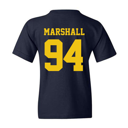 Michigan - NCAA Football : Nate Marshall - Sports Shersey Youth T-Shirt-1