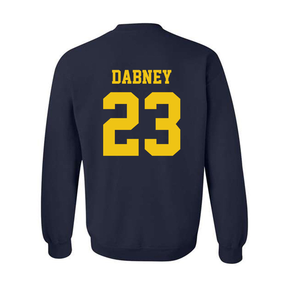 Michigan - NCAA Football : Markel Dabney - Sports Shersey Crewneck Sweatshirt-1