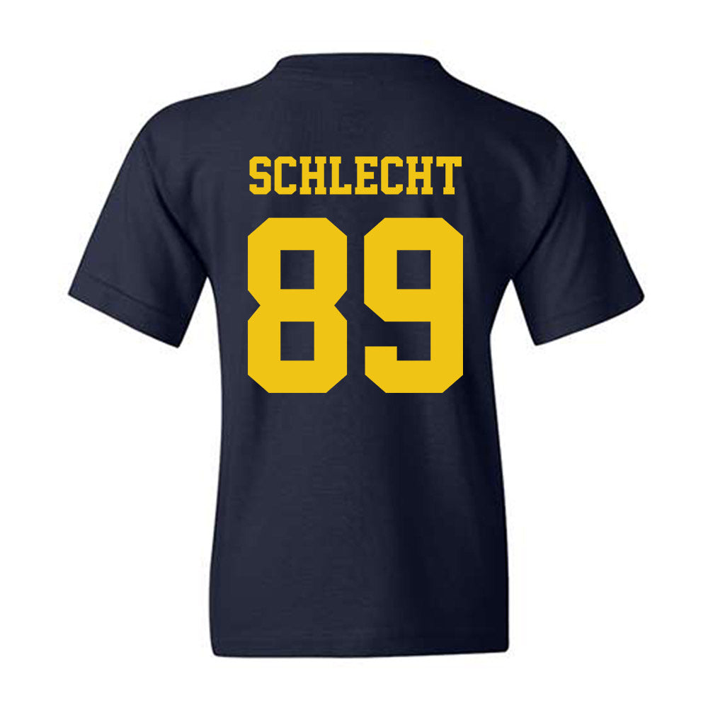 Michigan - NCAA Football : Kaleb Schlecht - Sports Shersey Youth T-Shirt-1