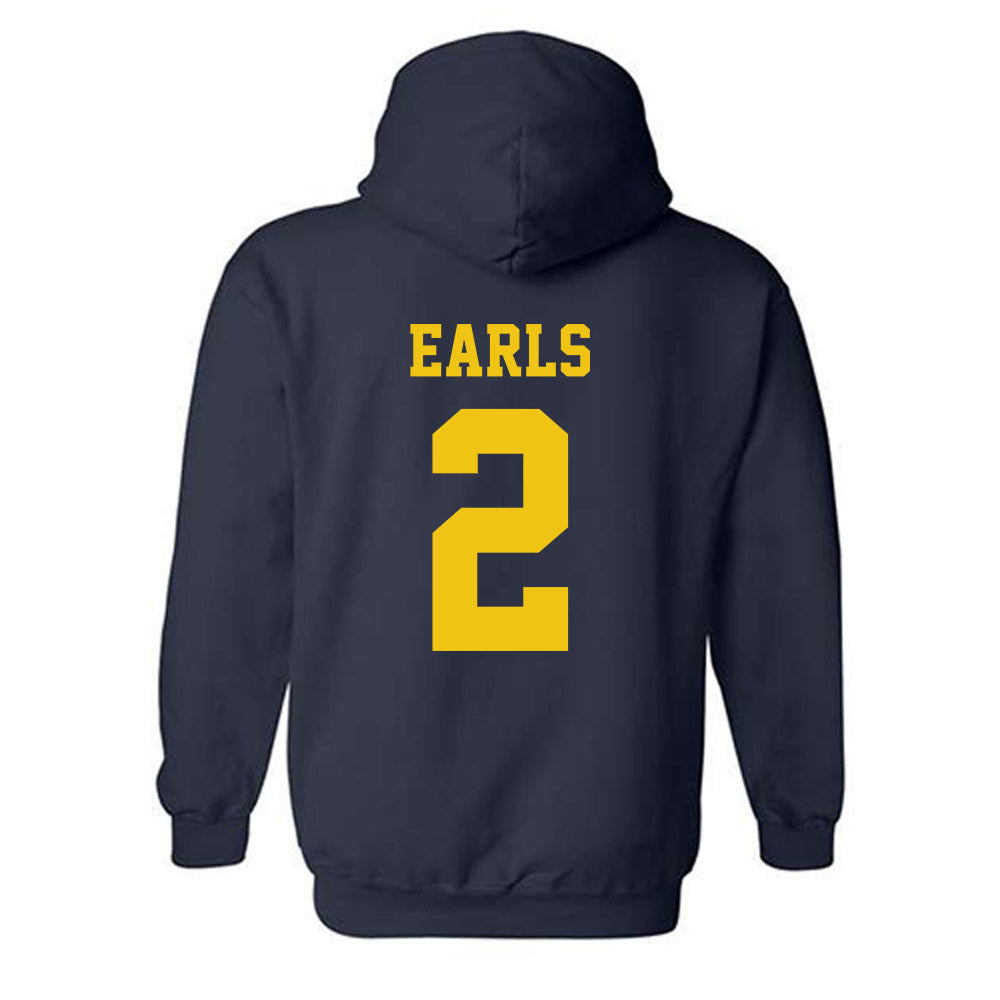Michigan - NCAA Football : Shamari Earls - Sports Shersey Hooded Sweatshirt-1