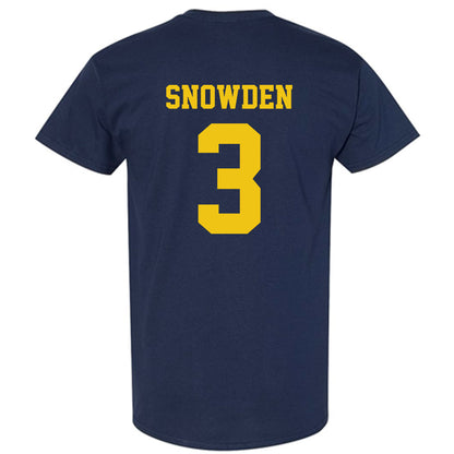 Michigan - NCAA Football : Smith Snowden - Sports Shersey T-Shirt-1