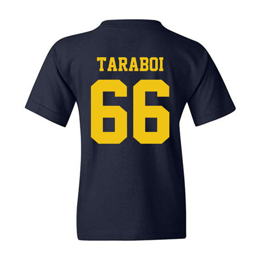 Michigan - NCAA Football : Dan Taraboi - Sports Shersey Youth T-Shirt-1