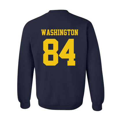 Michigan - NCAA Football : Jacob Washington - Sports Shersey Crewneck Sweatshirt-1