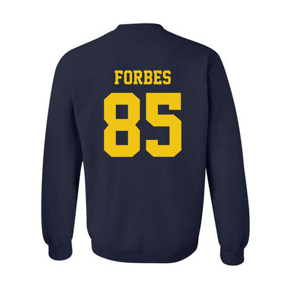 Michigan - NCAA Football : Logan Forbes - Sports Shersey Crewneck Sweatshirt-1